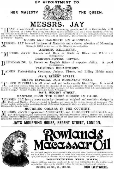Framed Print : Advertisement for Rowlands Macassar Oil, 1892 Framed Print : Advertisement for Rowlands Macassar Oil, 1892