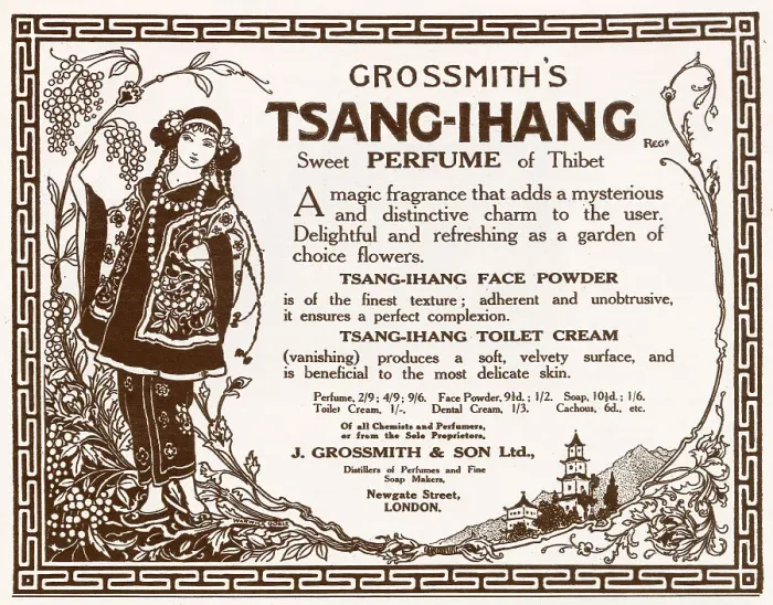 Framed Print : Advert for Tsang-Ihang - Perfume 1924 Framed Print : Advert for Tsang-Ihang - Perfume 1924