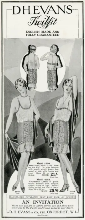 Framed Print : Advert for Twilfit underwear 1928 Framed Print : Advert for Twilfit underwear 1928