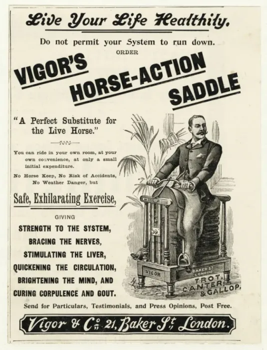 Framed Print : Advert / Vigor Saddle 1896 Framed Print : Advert / Vigor Saddle 1896