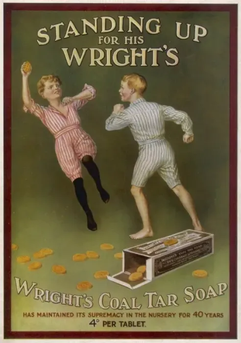 Framed Print : Advert Wrights Coal Tar Framed Print : Advert Wrights Coal Tar