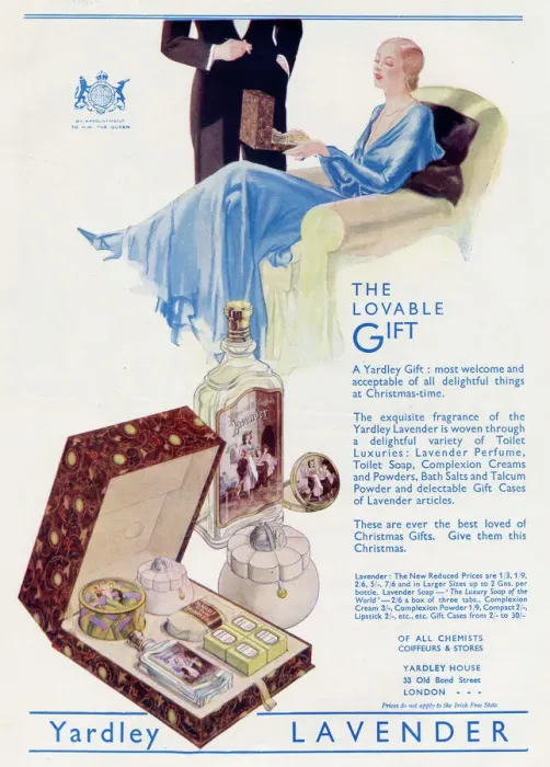 Framed Print : Advert for Yardley Lavender 1932 Framed Print : Advert for Yardley Lavender 1932