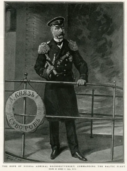 Framed Print : Admiral Rozhdestvensky Framed Print : Admiral Rozhdestvensky