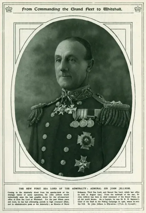 Framed Print : Admiral Sir John Jellicoe Framed Print : Admiral Sir John Jellicoe