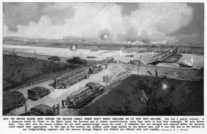 Framed Print : The Advance into Holland, WW2 Framed Print : The Advance into Holland, WW2