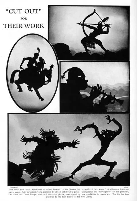 Framed Print : The Adventures of Prince Achmed by Lotte Reiniger Framed Print : The Adventures of Prince Achmed by Lotte Reiniger