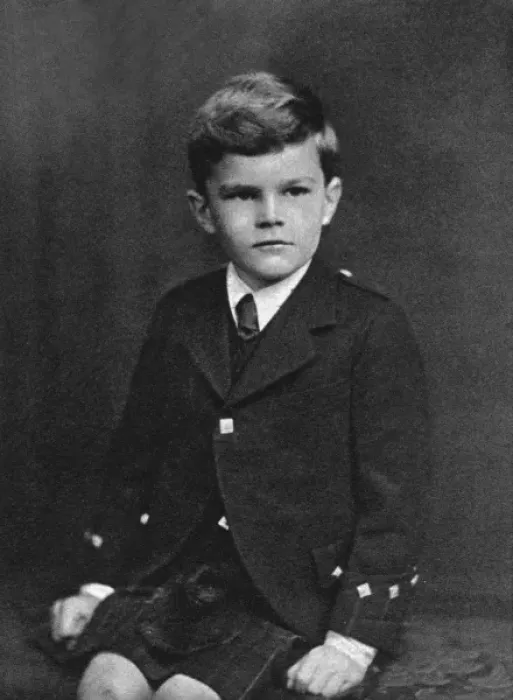 Framed Print : Alan Clark as a little boy