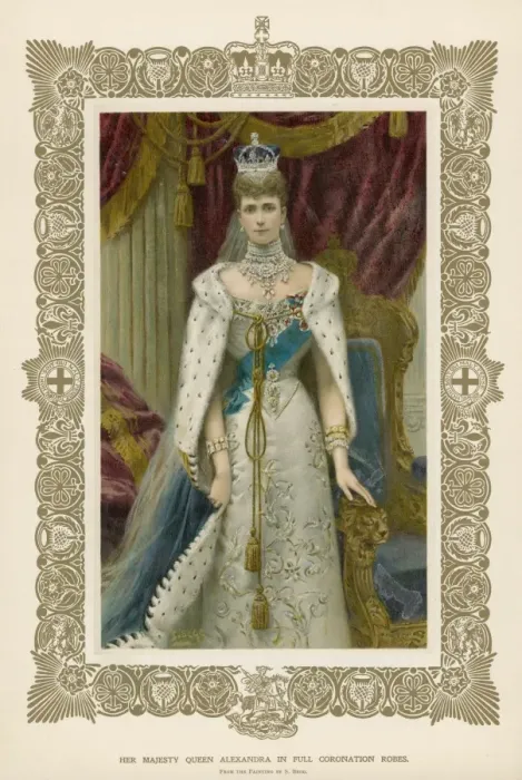 Framed Print : Alexandra / Coronation Framed Print : Alexandra / Coronation