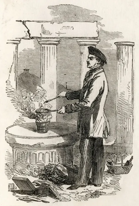 Framed Print : Alexis Soyer Cooking Framed Print : Alexis Soyer Cooking