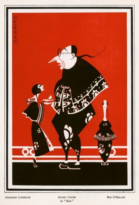 Framed Print : Alfred Lester, Rats Nerman Framed Print : Alfred Lester, Rats Nerman