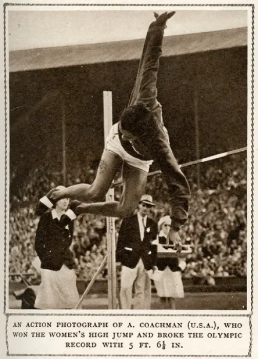 Framed Print : Alice Coachman at 1948 Olympic Games Framed Print : Alice Coachman at 1948 Olympic Games