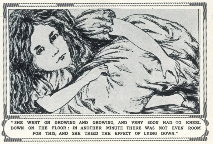 Framed Print : Alice drawn by Lewis Carroll c. 1862 Framed Print : Alice drawn by Lewis Carroll c. 1862