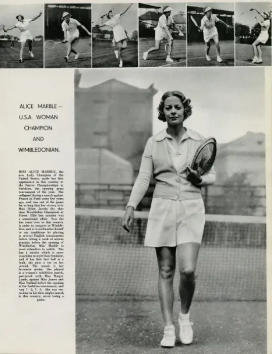 Framed Print : Alice Marble U. S. A champion 1937 Framed Print : Alice Marble U. S. A champion 1937