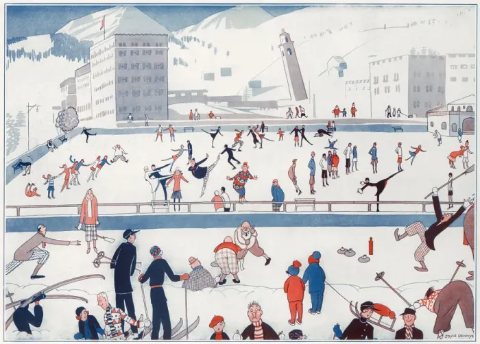 Framed Print : The All-Age Stakes: Everyone a Trier at St. Moritz! By Joyce Framed Print : The All-Age Stakes: Everyone a Trier at St. Moritz! By Joyce