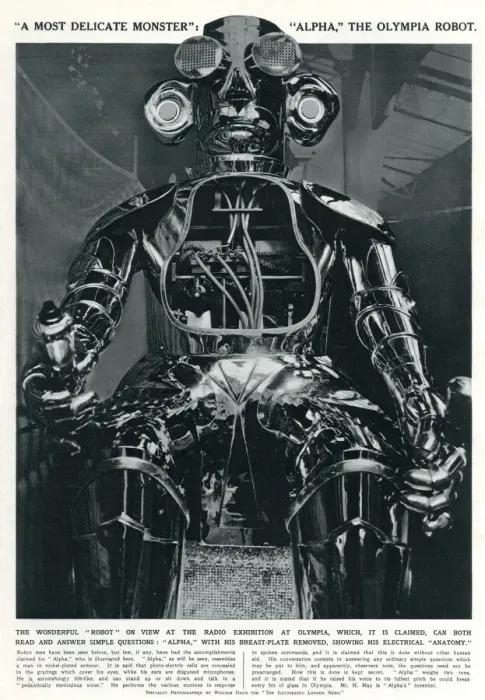 Framed Print : Alpha robot 1932 Framed Print : Alpha robot 1932