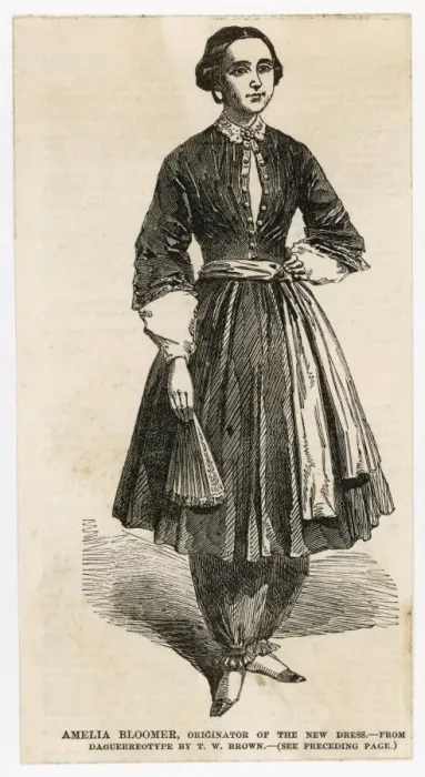 Framed Print : Amelia Bloomer