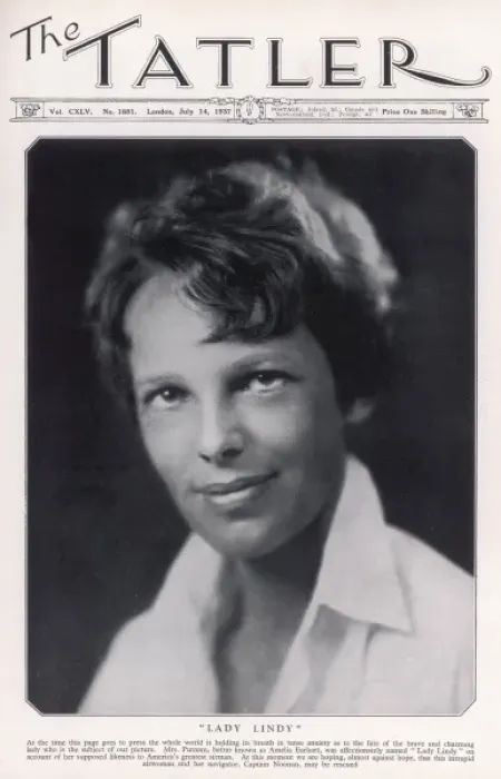 Framed Print : Amelia Earhart