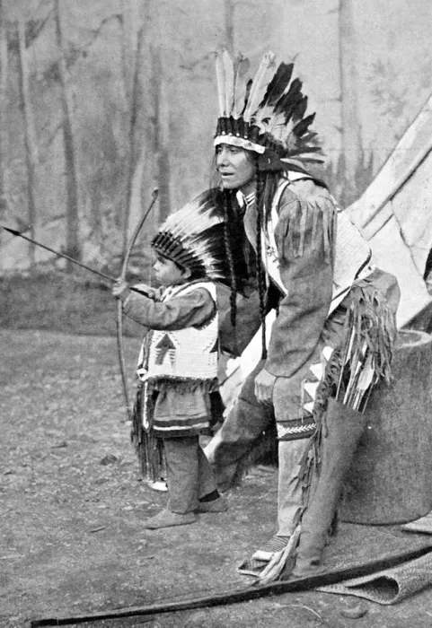 Framed Print : American Indians. The Red Indian on show in London. Chief Wh Framed Print : American Indians. The Red Indian on show in London. Chief Wh