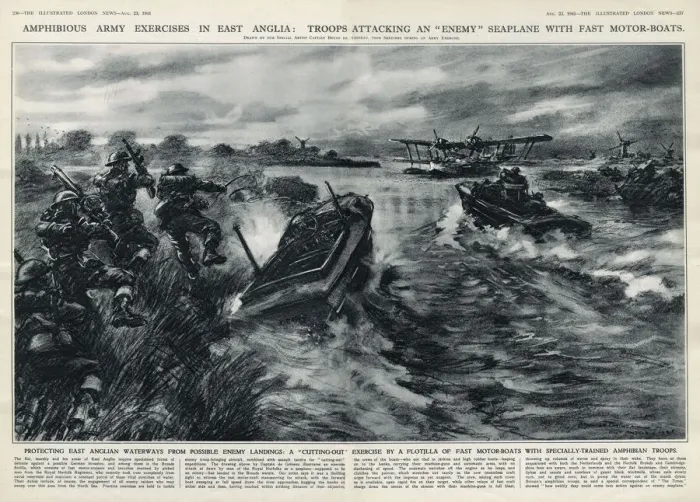 Framed Print : Amphibious army exercises in East Anglia, 1941 Framed Print : Amphibious army exercises in East Anglia, 1941
