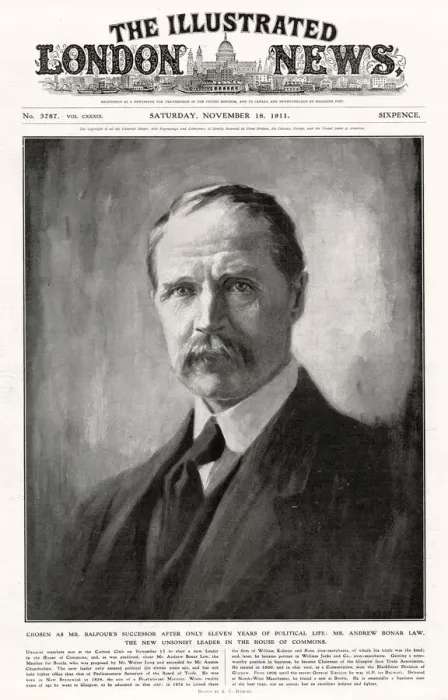 Framed Print : Andrew Bonar Law (1858 - 1923), British Conservative politician who served as Prime