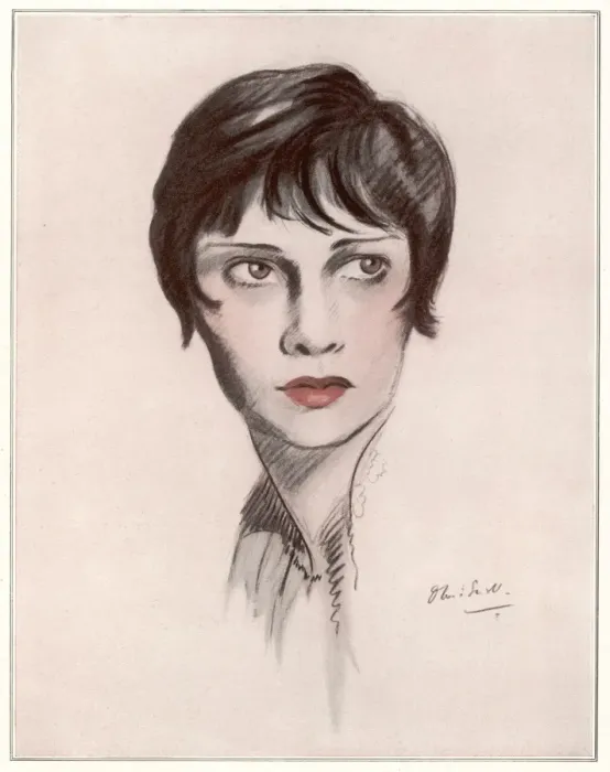 Framed Print : Anita Loos by Olive Snell
