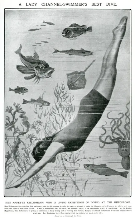 Framed Print : Annette Kellermann
