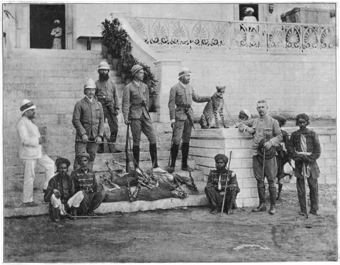 Framed Print : Antelope Hunters C1900 Framed Print : Antelope Hunters C1900