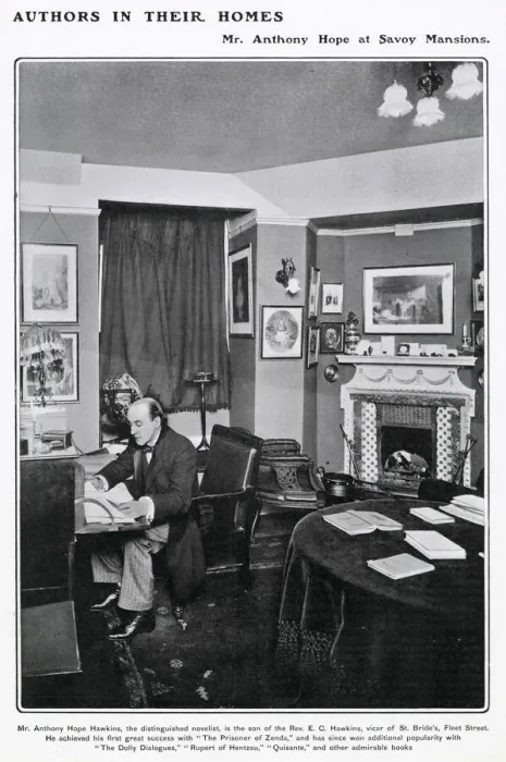 Framed Print : Anthony Hope Hawkins (1863 - 1933), English novelist and playwright Framed Print : Anthony Hope Hawkins (1863 - 1933), English novelist and playwright