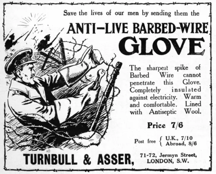 Framed Print : Anti-Live Barbed Wire advertisement Framed Print : Anti-Live Barbed Wire advertisement