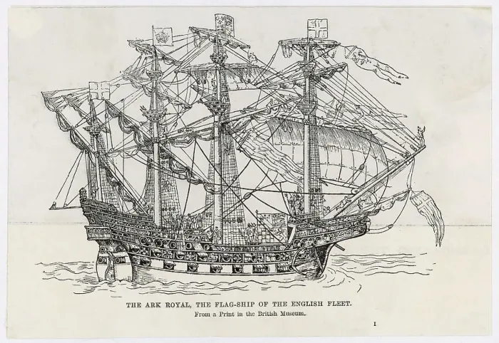 Framed Print : The Ark Royal