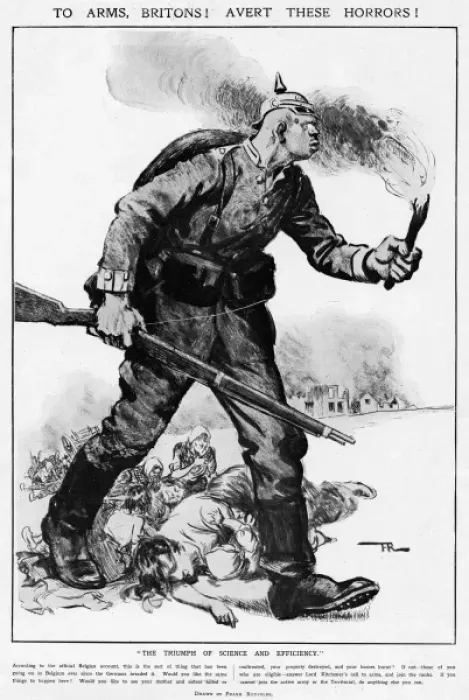 Framed Print : To Arms, Britons! First World War propaganda Framed Print : To Arms, Britons! First World War propaganda