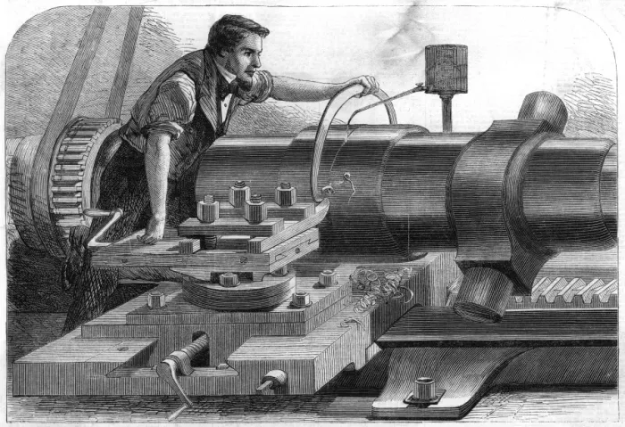 Framed Print : Armstrong Gun-Maker / 1862 Framed Print : Armstrong Gun-Maker / 1862