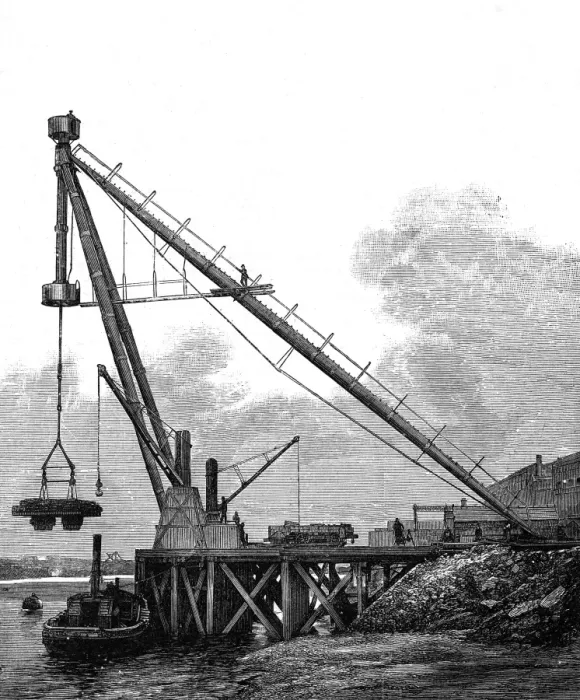 Framed Print : Armstrong Whitworth crane Framed Print : Armstrong Whitworth crane