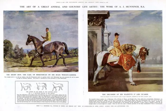 Framed Print : The Art of Alfred J Munnings R. A