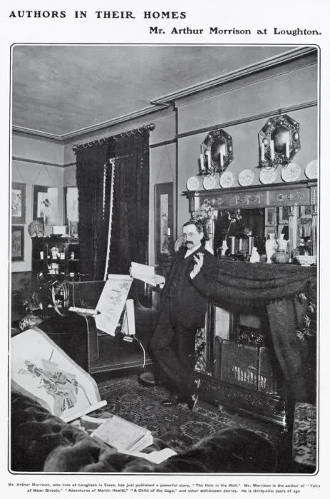 Framed Print : Arthur George Morrison (1863 - 1945), English writer and journalist known for his Framed Print : Arthur George Morrison (1863 - 1945), English writer and journalist known for his
