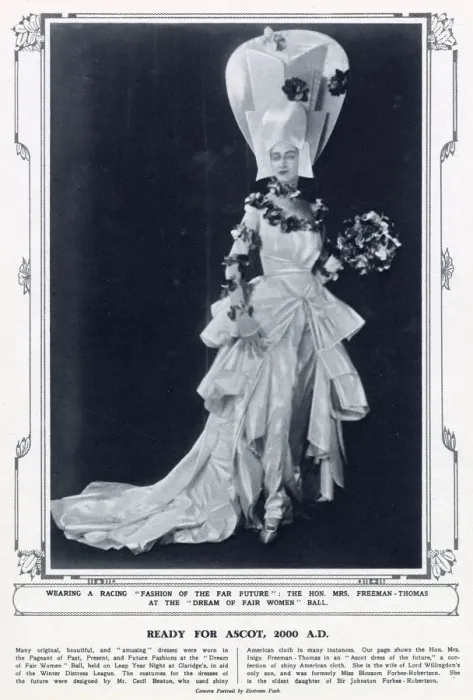 Framed Print : Ascot Dress of the Future - The Dream of the Fair Women Ball Framed Print : Ascot Dress of the Future - The Dream of the Fair Women Ball