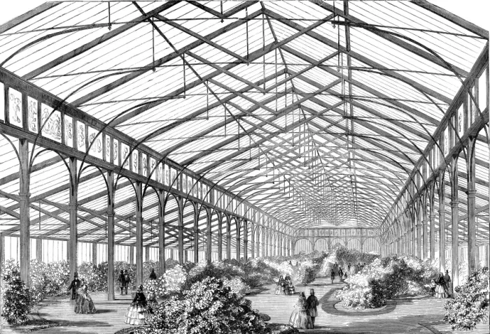 Framed Print : The Ashburnham Pavilion, Cremorne Gardens, London, 1858