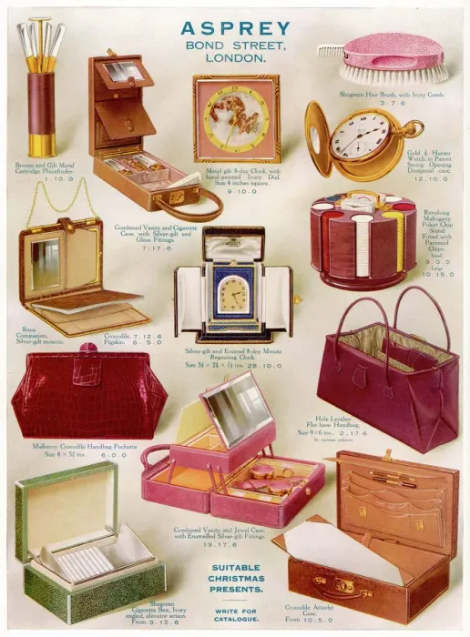 Framed Print : Asprey Christmas presents, 1926 Framed Print : Asprey Christmas presents, 1926