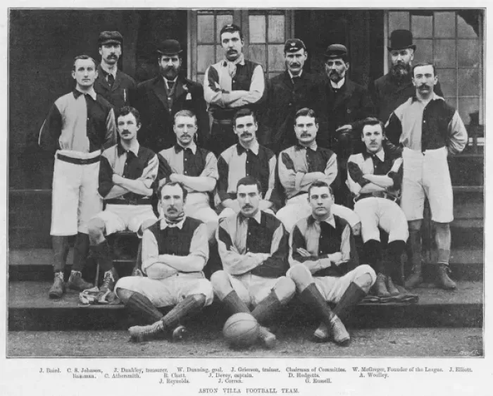 Framed Print : Aston Villa F. C in 1894 Framed Print : Aston Villa F. C in 1894