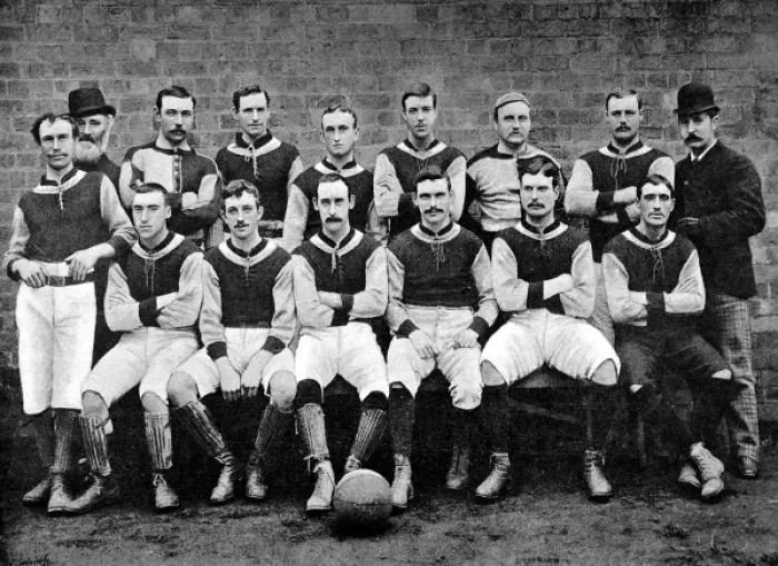 Framed Print : Aston Villa Football Club, 1891 Framed Print : Aston Villa Football Club, 1891