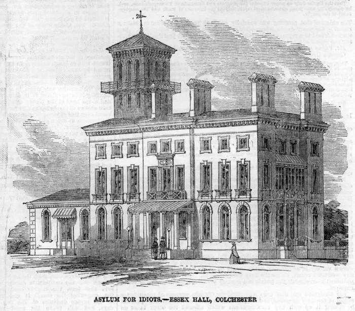 Framed Print : Asylum for idiots, Essex Hall, Colchester Framed Print : Asylum for idiots, Essex Hall, Colchester