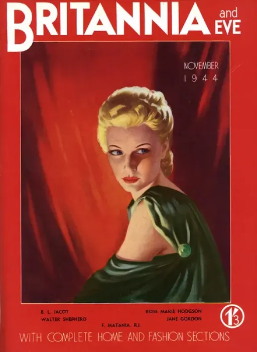 Framed Print : Attractive blonde woman 1944 Framed Print : Attractive blonde woman 1944