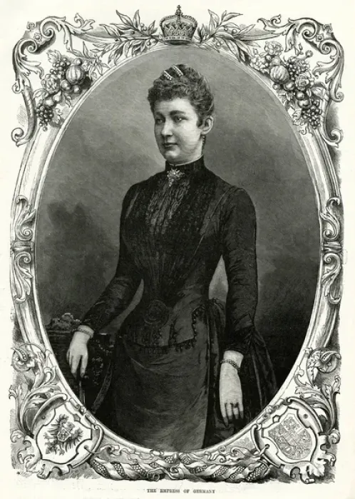 Framed Print : Augusta Victoria of Schleswig-Holstein