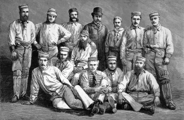 Framed Print : The Australian Cricket Team, 1878 Framed Print : The Australian Cricket Team, 1878