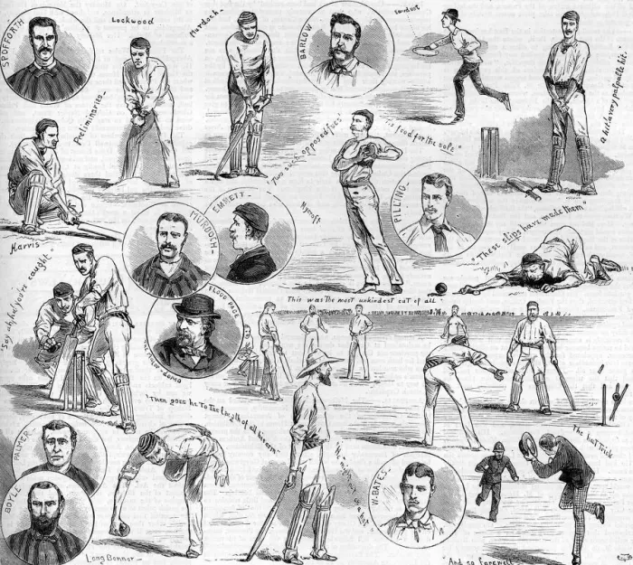 Framed Print : Australian cricket team at the Crystal Palace Framed Print : Australian cricket team at the Crystal Palace