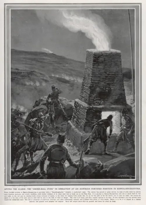 Framed Print : Austrian Beacons 1909