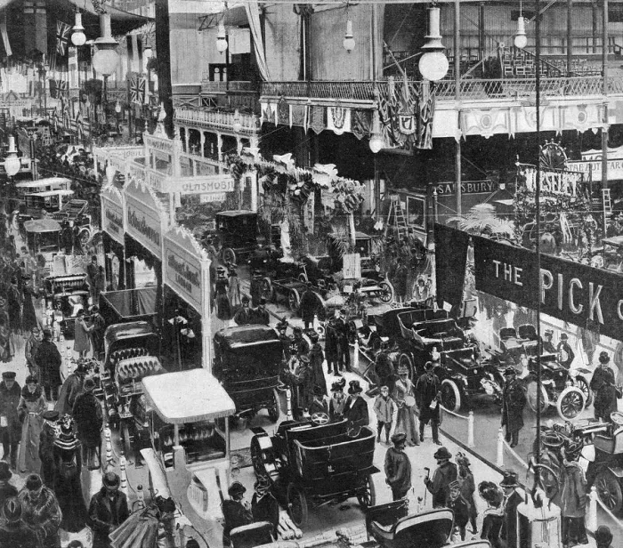 Framed Print : Automobile show at the Crystal Palace 1903 Framed Print : Automobile show at the Crystal Palace 1903