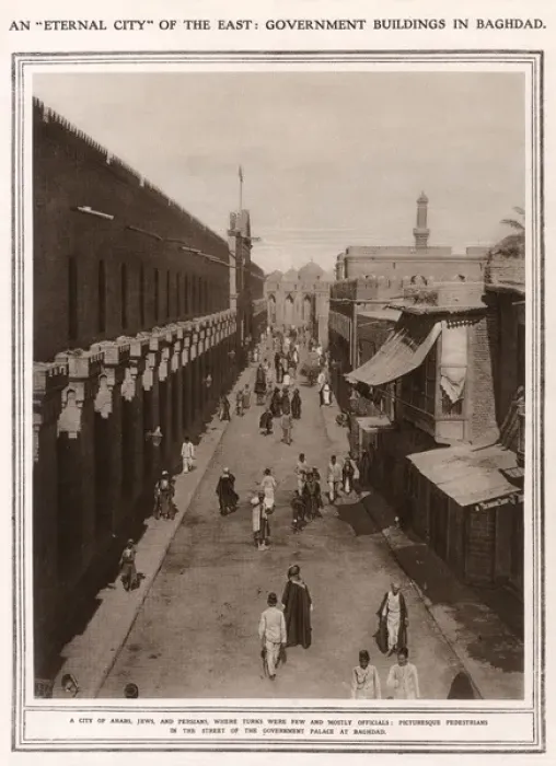Framed Print : Baghdad in World War One