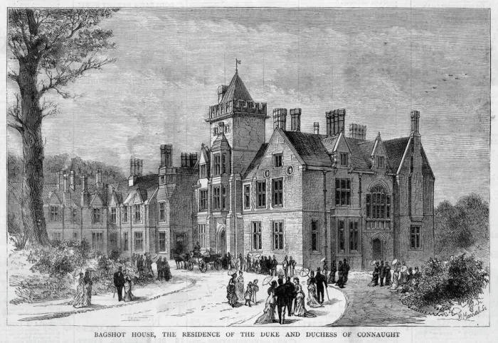 Framed Print : Bagshot House Framed Print : Bagshot House