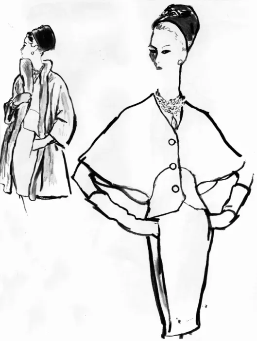 Framed Print : Balenciaga fashion, 1964 Framed Print : Balenciaga fashion, 1964